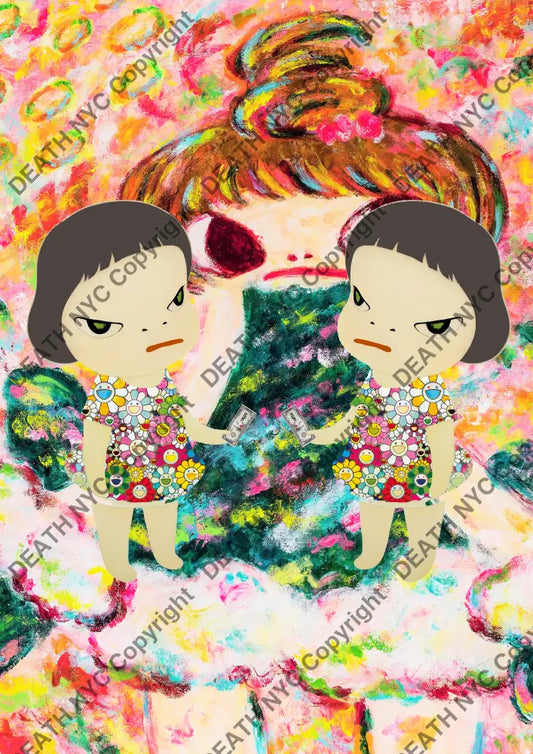 Deathq74 Cute (Edition Of 100) (2022) Art Print
