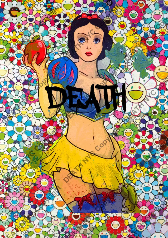 Deathq74 Snow White (Edition Of 100) (2022) Art Print