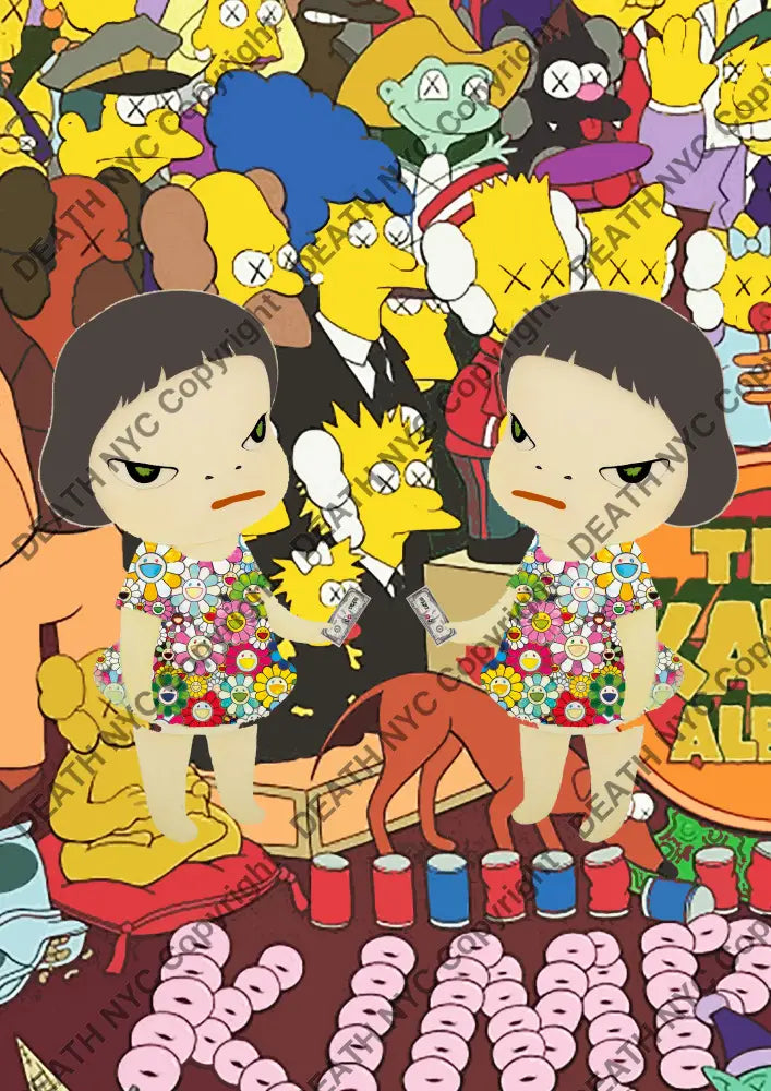 Deathq75 Cute (Edition Of 100) (2022) Art Print