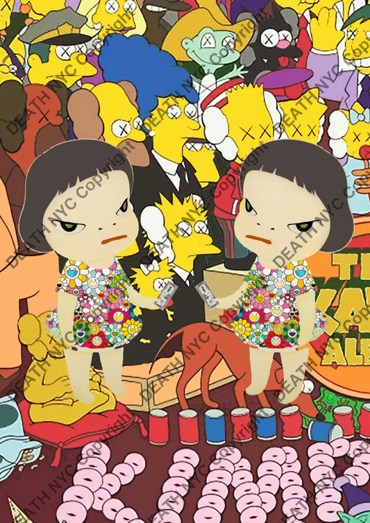 Deathq75 Cute (Edition Of 100) (2022) Art Print