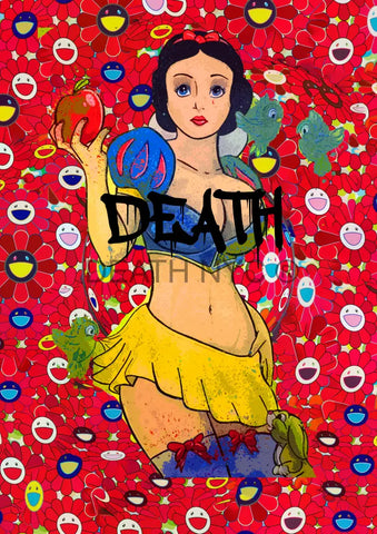 Deathq75 Snow White (Edition Of 100) (2022) Art Print