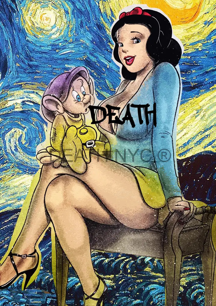 Deathq77 Snow White (Edition Of 100) (2022) Art Print