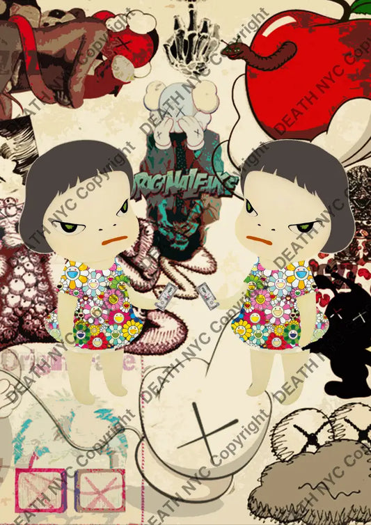 Deathq78 Cute (Edition Of 100) (2022) Art Print