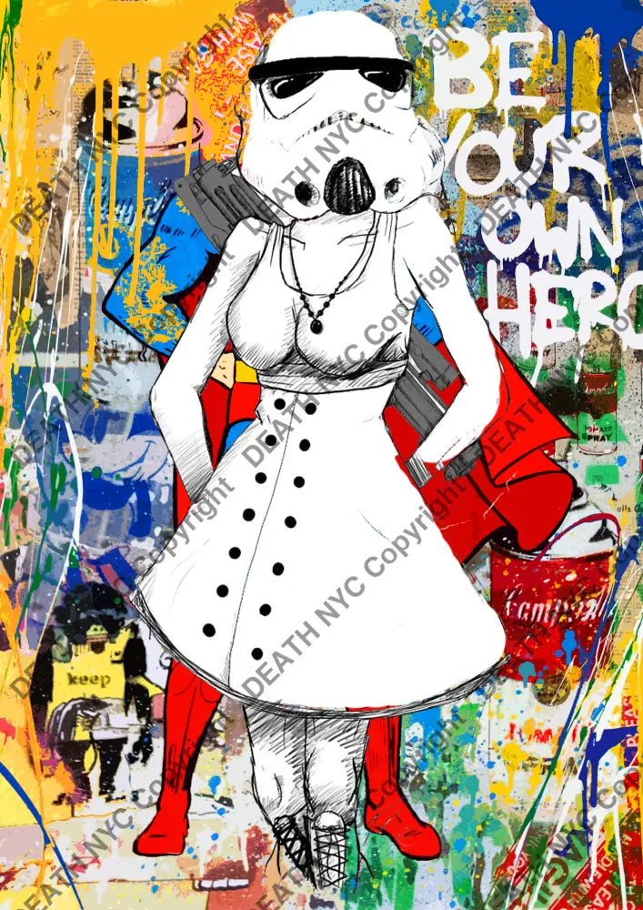 Deathq801 Battlefront (Edition Of 100) (2022) Art Print