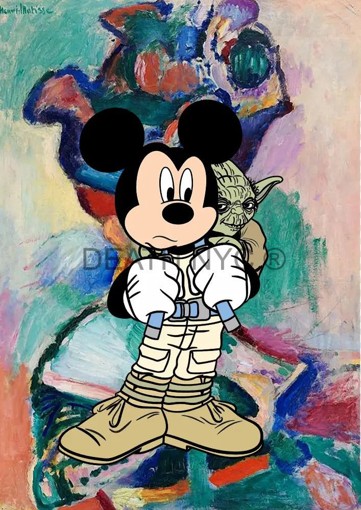 Deathq808 Mickey (Edition Of 100) (2022) Art Print