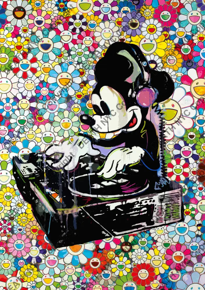 Deathq817 Mickey (Edition Of 100) (2022) Art Print