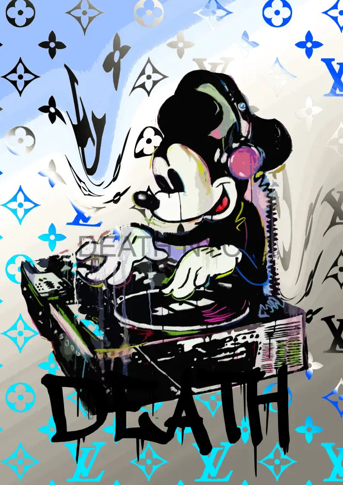 Deathq831 Mickey (Edition Of 100) (2022) Art Print