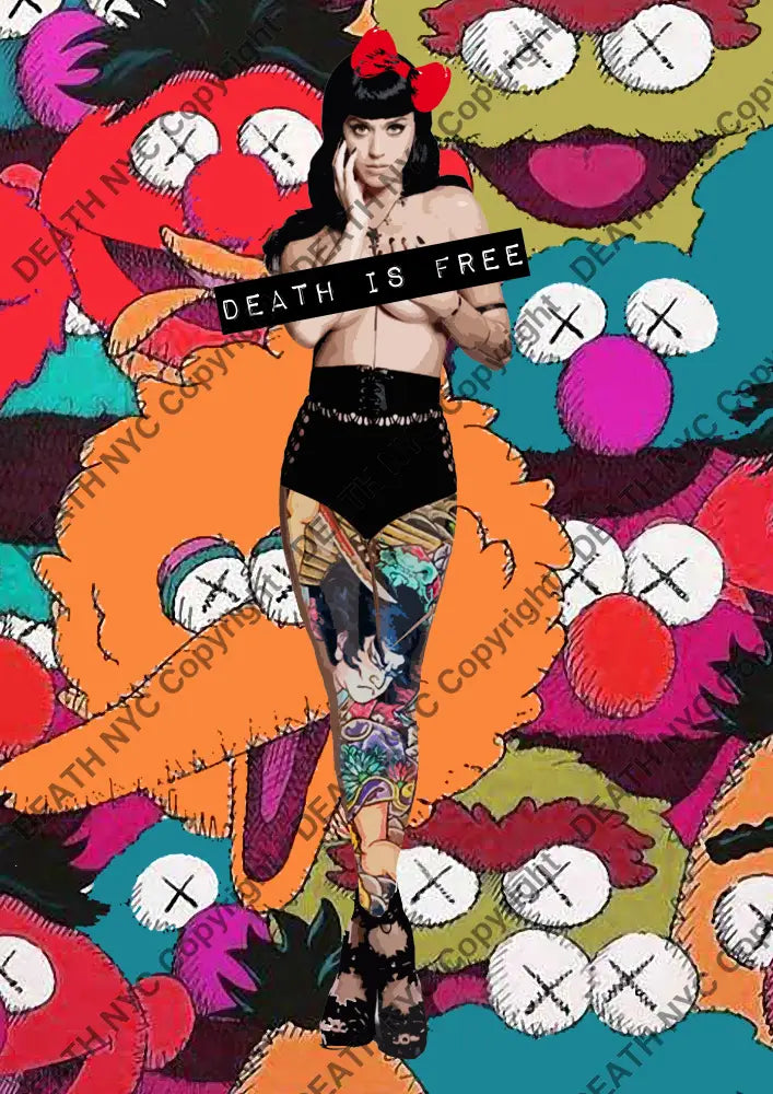 Deathq854 Katy (Edition Of 100) (2022) Art Print