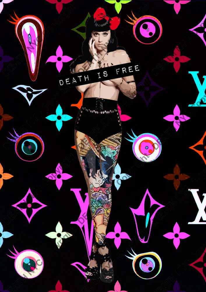 Deathq855 Katy (Edition Of 100) (2022) Art Print