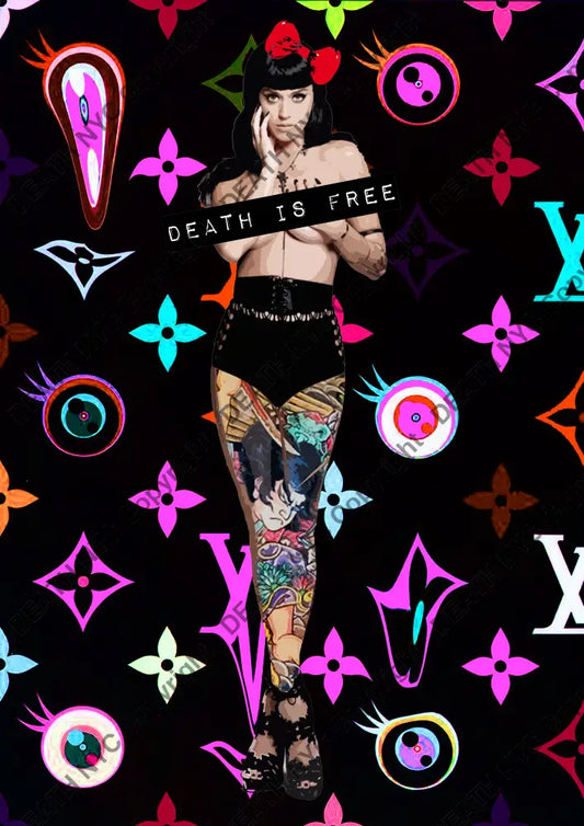 Deathq855 Katy (Edition Of 100) (2022) Art Print