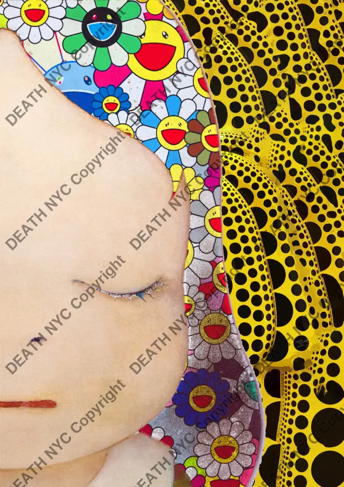 Deathq864 Cute (Edition Of 100) (2022) Art Print