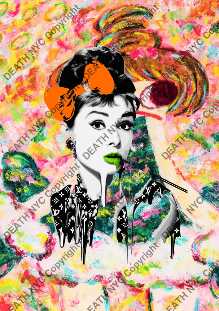 Deathq88 Audrey (Edition Of 100) (2022) Art Print