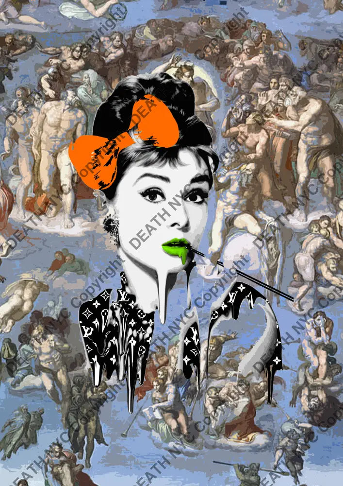 Deathq90 Audrey (Edition Of 100) (2022) Art Print