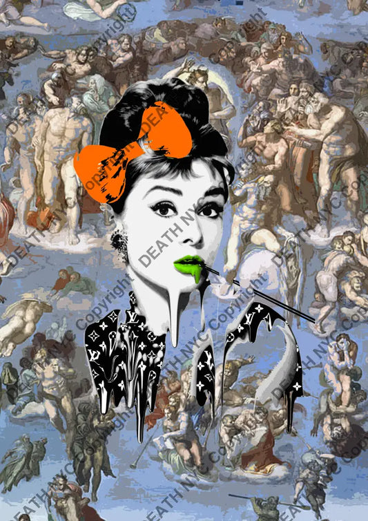 Deathq90 Audrey (Edition Of 100) (2022) Art Print