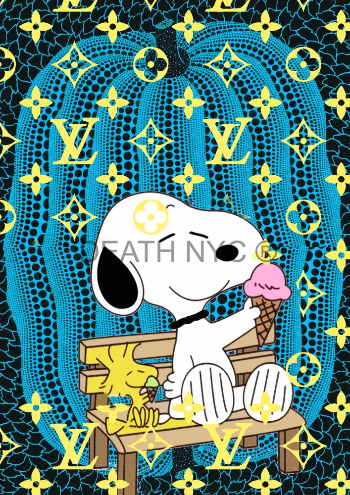Deathq908 Snoopy (Edition Of 100) (2022) Art Print