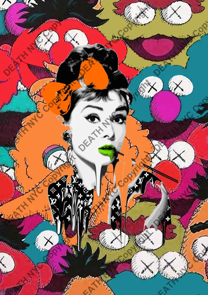 Deathq91 Audrey (Edition Of 100) (2022) Art Print