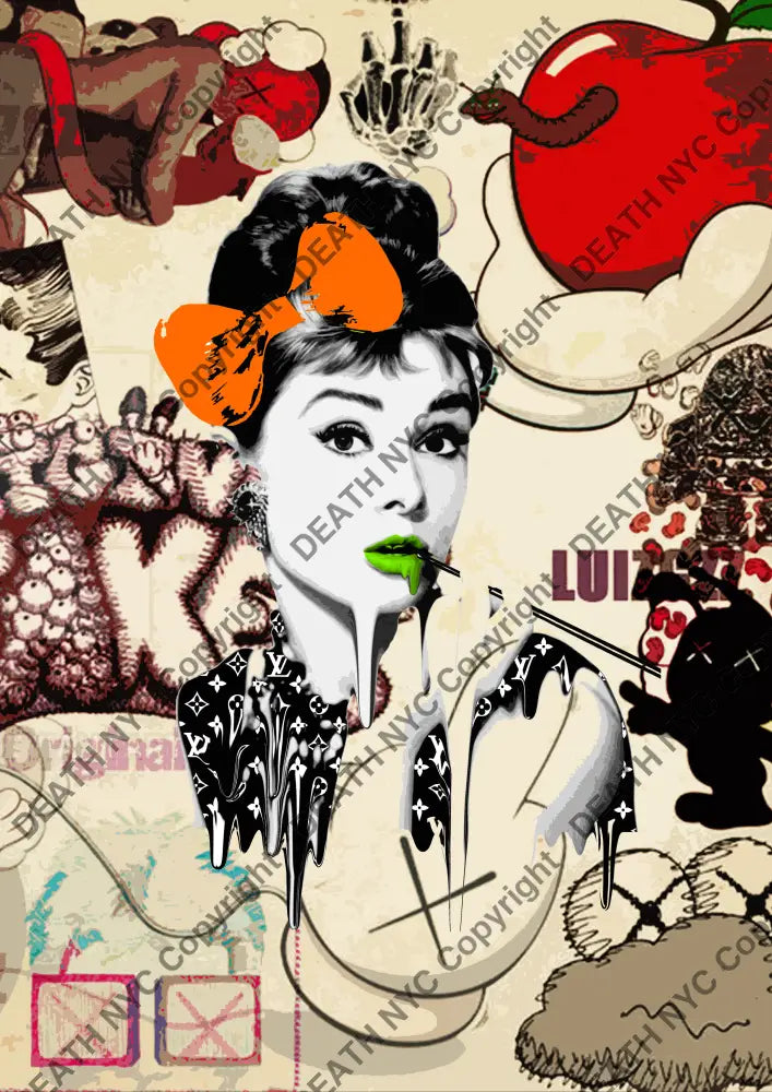 Deathq92 Audrey (Edition Of 100) (2022) Art Print
