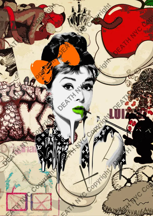Deathq92 Audrey (Edition Of 100) (2022) Art Print