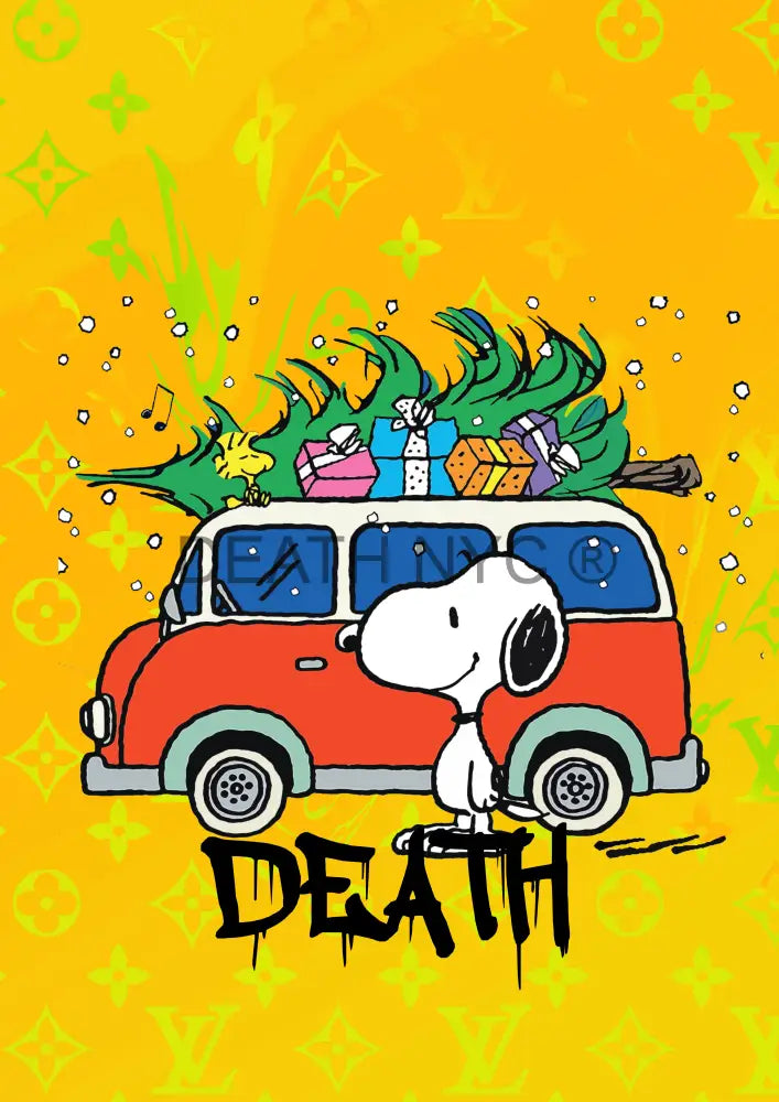 Deathq921 Snoopy (Edition Of 100) (2022) Art Print