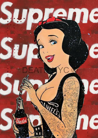 Deathq93 Snow White (Edition Of 100) (2022) Art Print