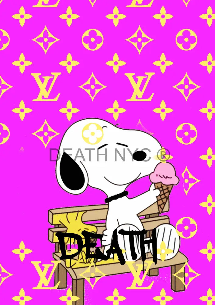 Deathq946 Snoopy (Edition Of 100) (2022) Art Print