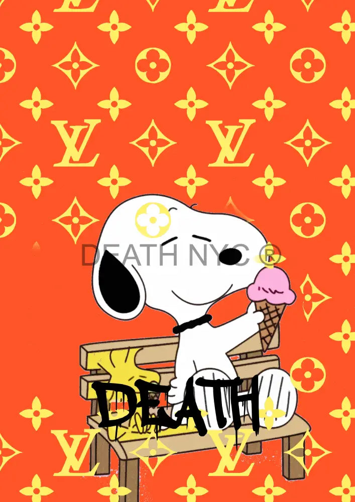 Deathq948 Snoopy (Edition Of 100) (2022) Art Print
