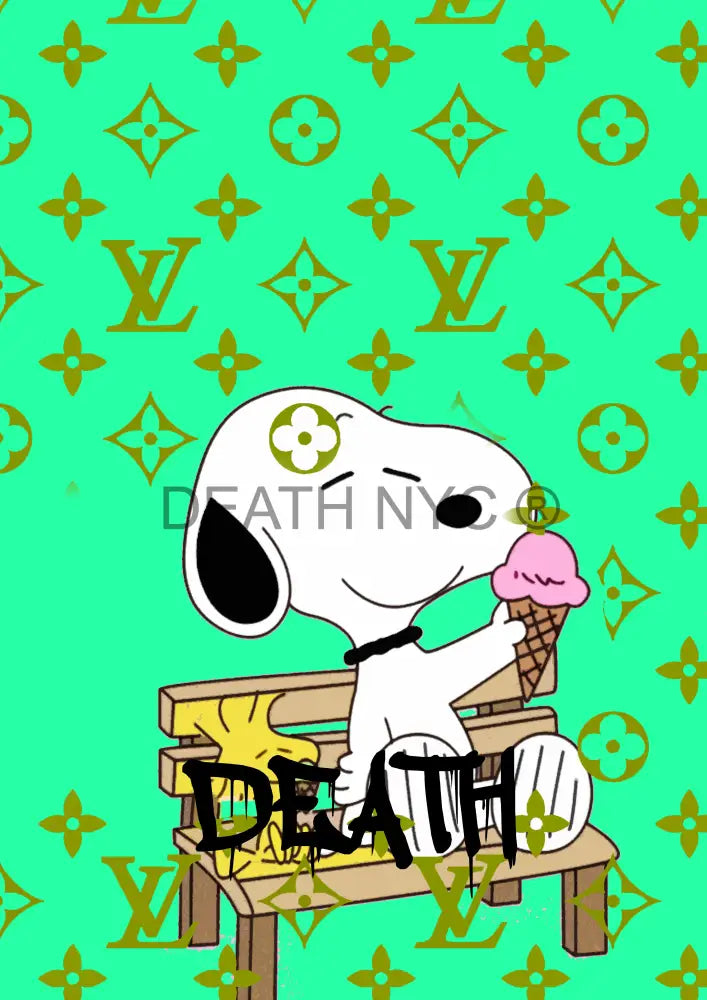 Deathq950 Snoopy (Edition Of 100) (2022) Art Print