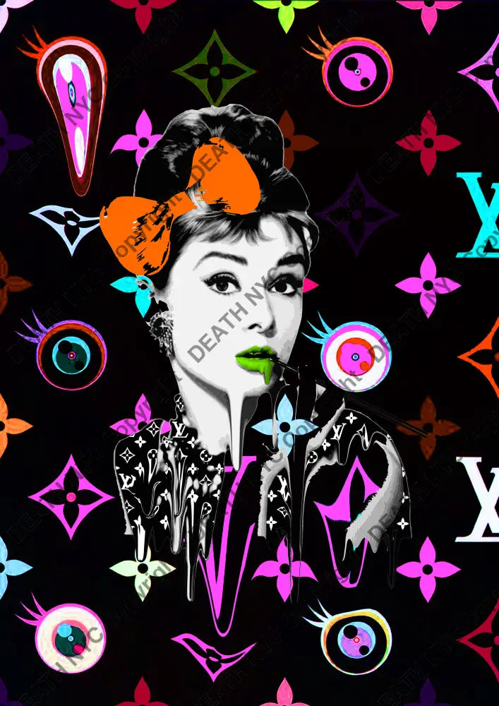 Deathq98 Audrey (Edition Of 100) (2022) Art Print