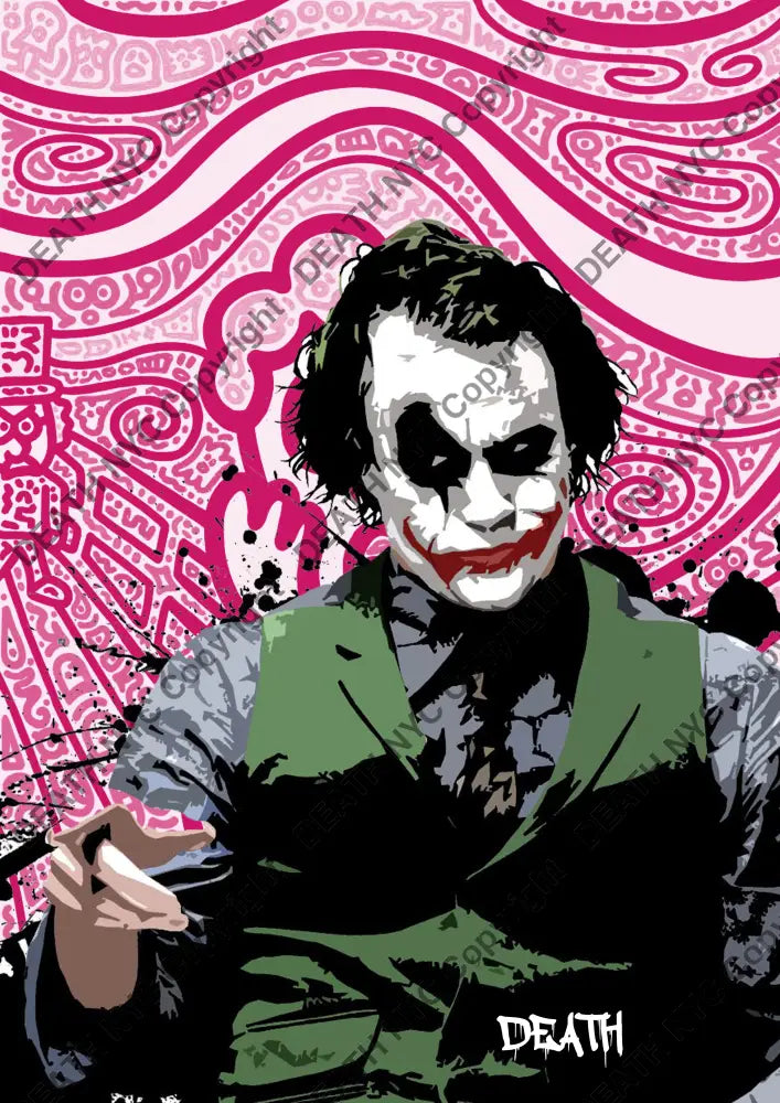 Deaths1301 Joker 45X32Cm (Edition Of 100) (2022) Art Print