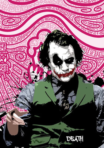 Deaths1301 Joker 45X32Cm (Edition Of 100) (2022) Art Print