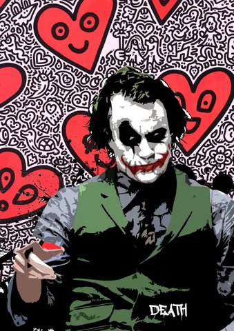 Deaths1302 Joker 45X32Cm (Edition Of 100) (2022) Art Print