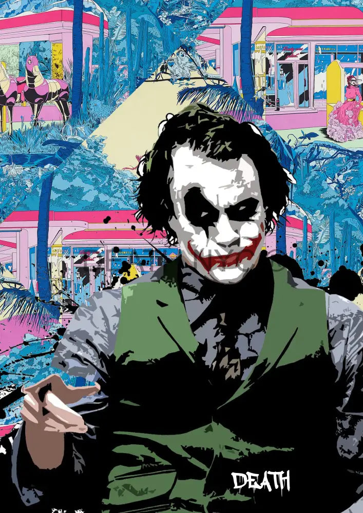 Deaths1303 Joker 45X32Cm (Edition Of 100) (2022) Art Print