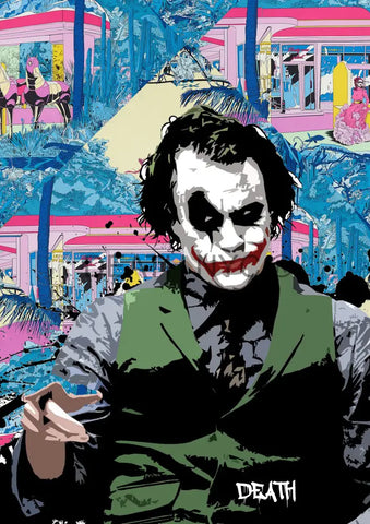 Deaths1303 Joker 45X32Cm (Edition Of 100) (2022) Art Print