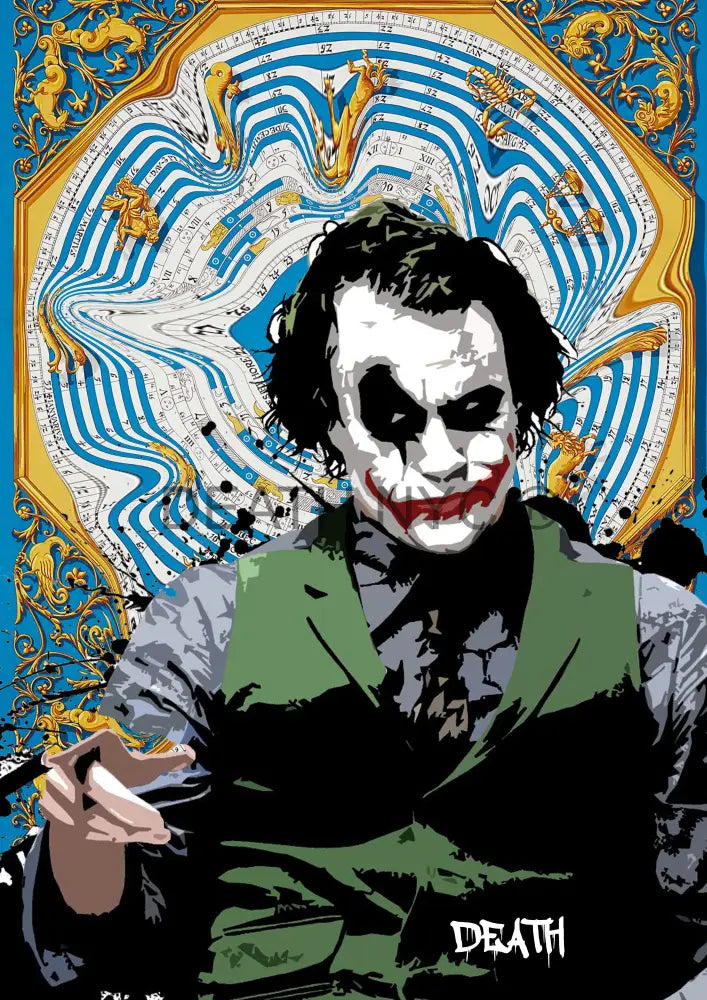 Deaths1304 Joker 45X32Cm (Edition Of 100) (2022) Art Print