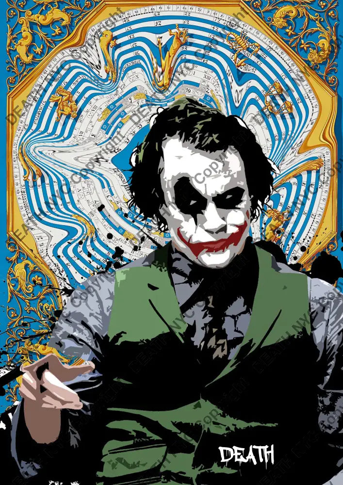 Deaths1304 Joker 45X32Cm (Edition Of 100) (2022) Art Print
