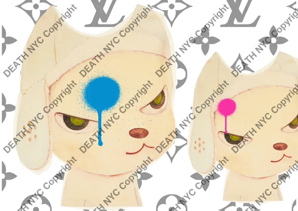 Deaths1563 Cute Dog 45X32Cm (Edition Of 100) (2022) Art Print