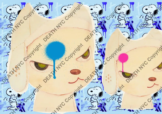 Deaths1566 Cute Dog 45X32Cm (Edition Of 100) (2022) Art Print