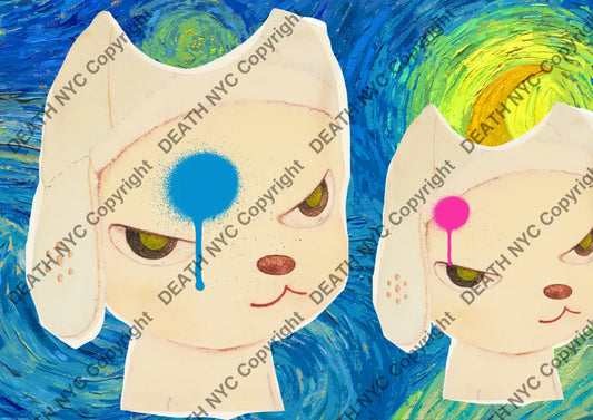 Deaths1575 Cute Dog 45X32Cm (Edition Of 100) (2022) Art Print
