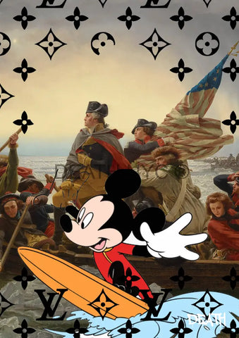 Deaths1785 Mickey 45X32Cm (Edition Of 100) (2022) Art Print