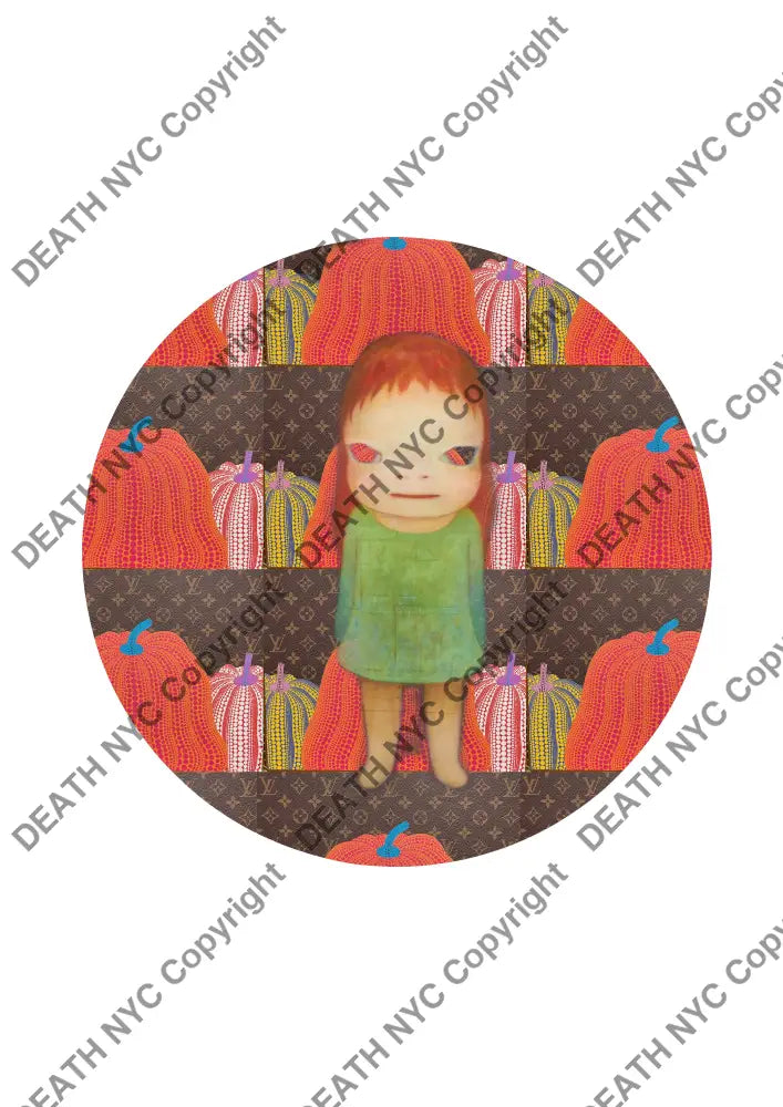 Deaths2433 45X32Cm Cute (Edition Of 100) (2022) Art Print