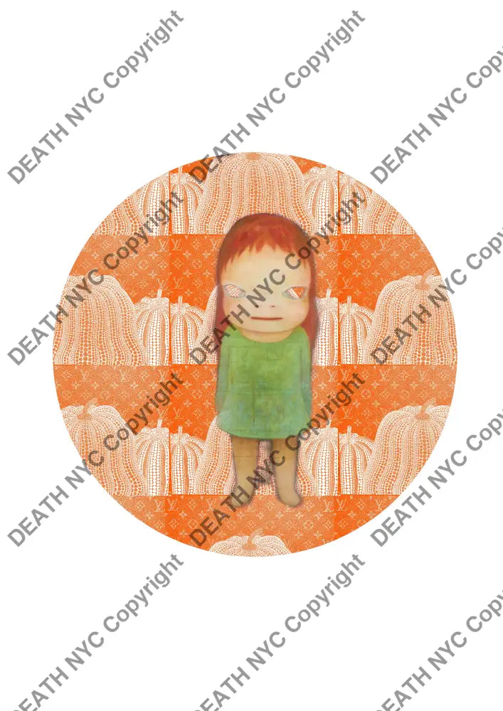 Deaths2435 45X32Cm Cute (Edition Of 100) (2022) Art Print
