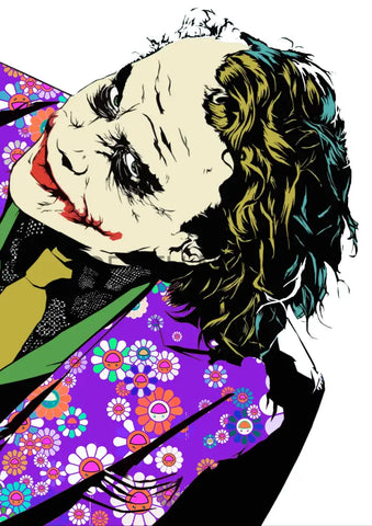 Deatht1212 45X32Cm Joker (Edition Of 100) (2023) Art Print