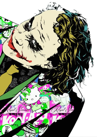 Deatht1214 45X32Cm Joker (Edition Of 100) (2023) Art Print