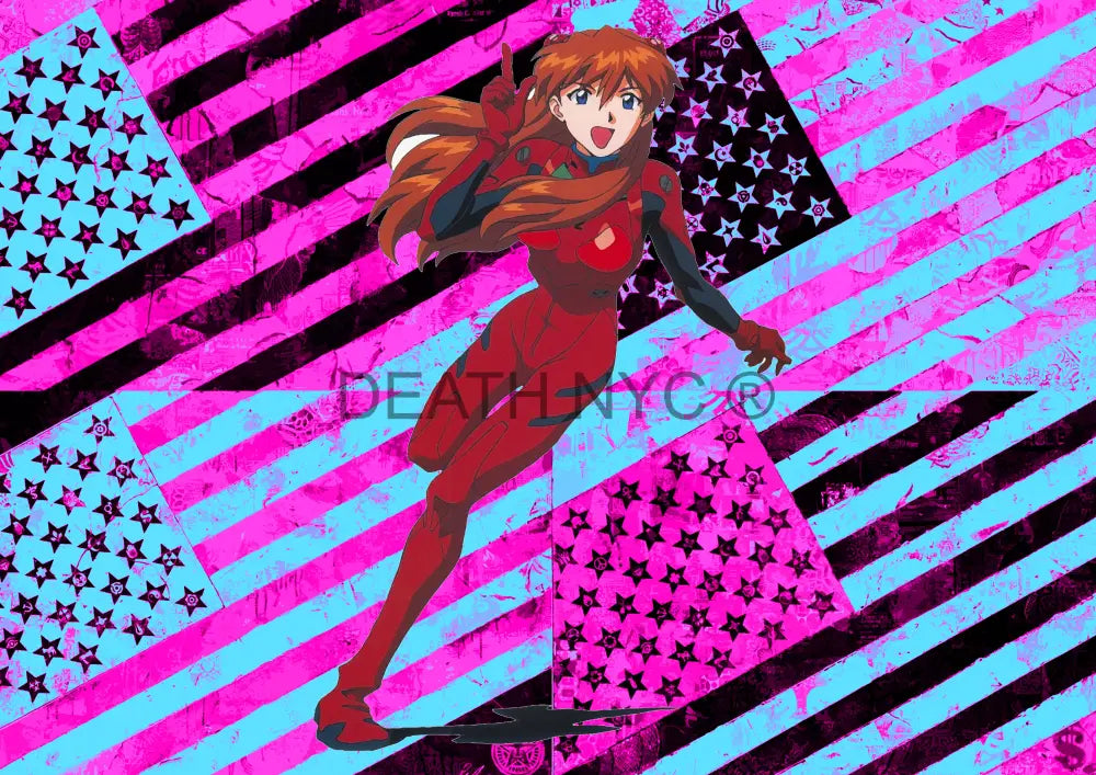 Deatht1252 45X32Cm Asuka (Edition Of 100) (2023) Art Print