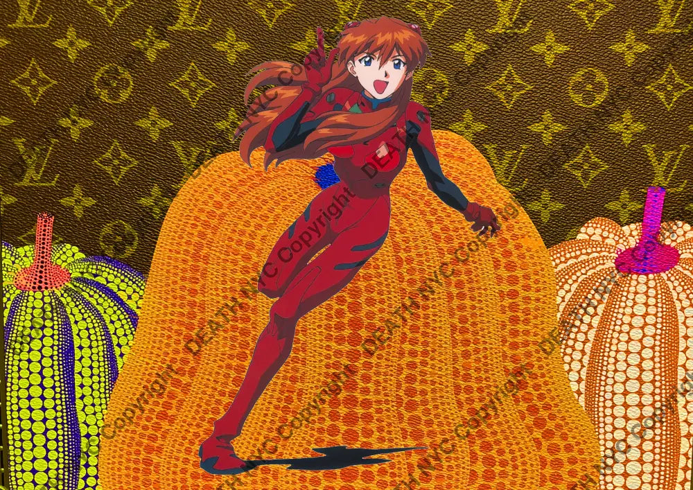 Deatht1254 45X32Cm Asuka (Edition Of 100) (2023) Art Print