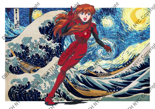 Deatht1255 45X32Cm Asuka (Edition Of 100) (2023) Art Print