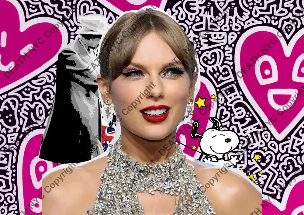Deatht1336 45X32Cm Taylor Swift (Edition Of 100) (2023) Art Print