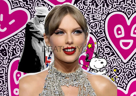 Deatht1336 45X32Cm Taylor Swift (Edition Of 100) (2023) Art Print