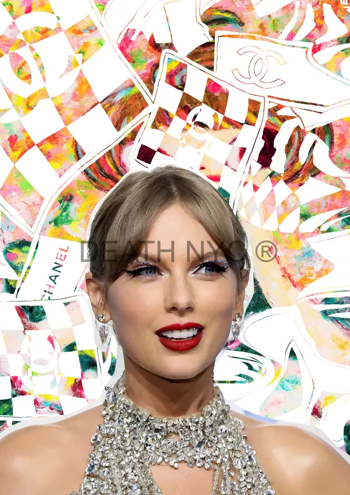 Deatht1340 45X32Cm Taylor Swift (Edition Of 100) (2023) Art Print