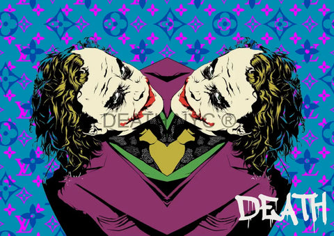 Deatht1376 45X32Cm Joker (Edition Of 100) (2023) Art Print